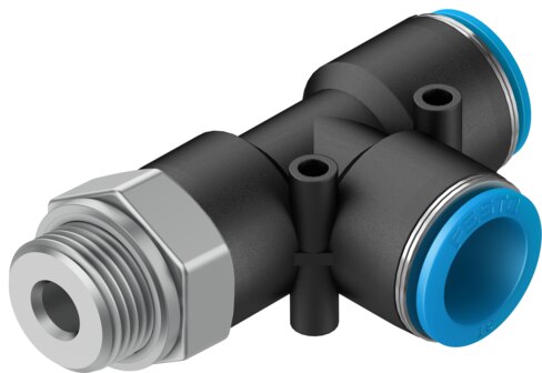 Push-in T-fitting