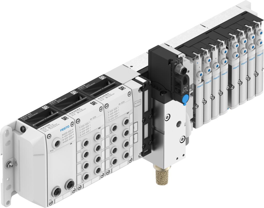 Valve terminal MPA-S with CPX-AP-A terminal