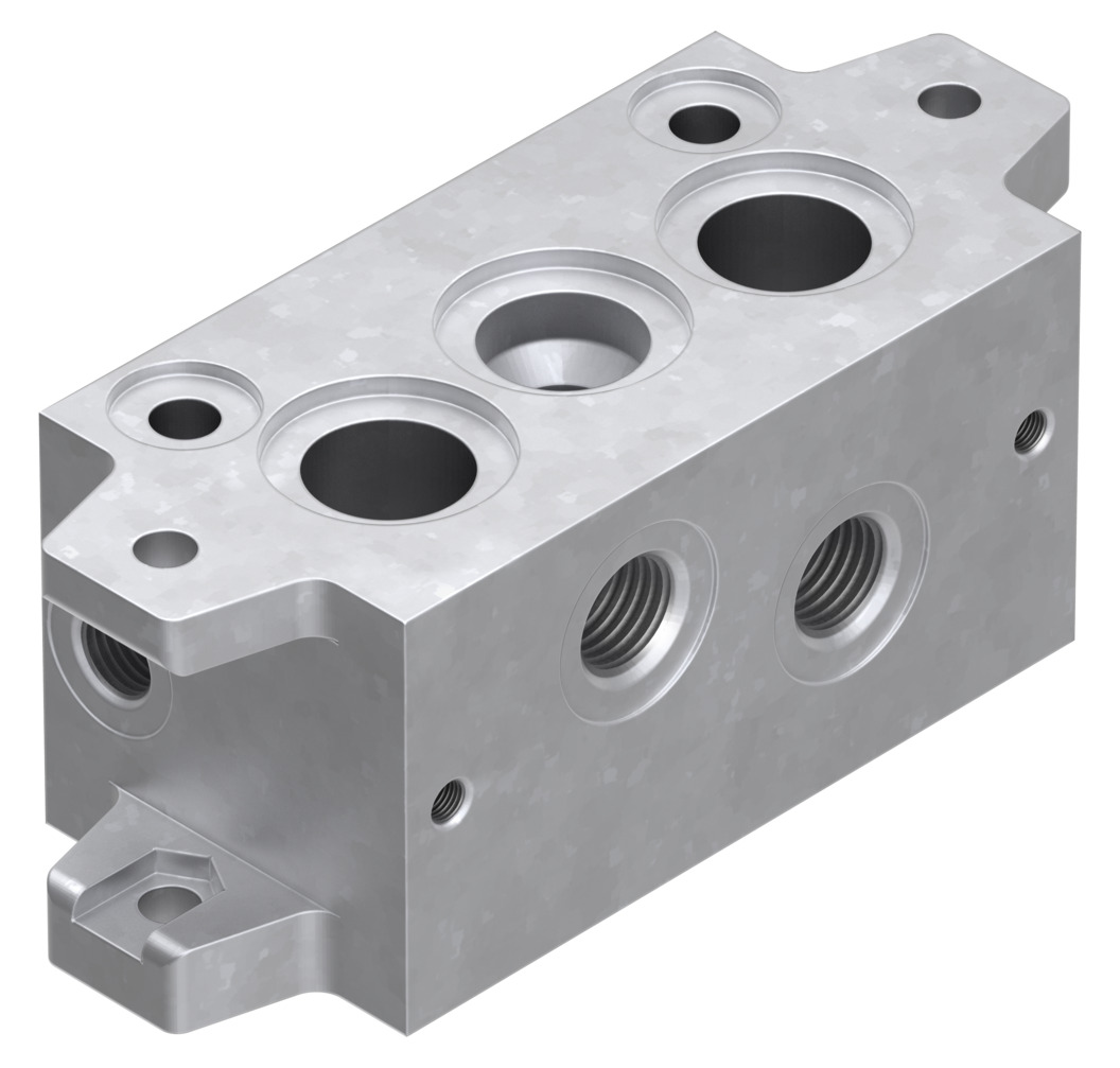 Manifold sub-base