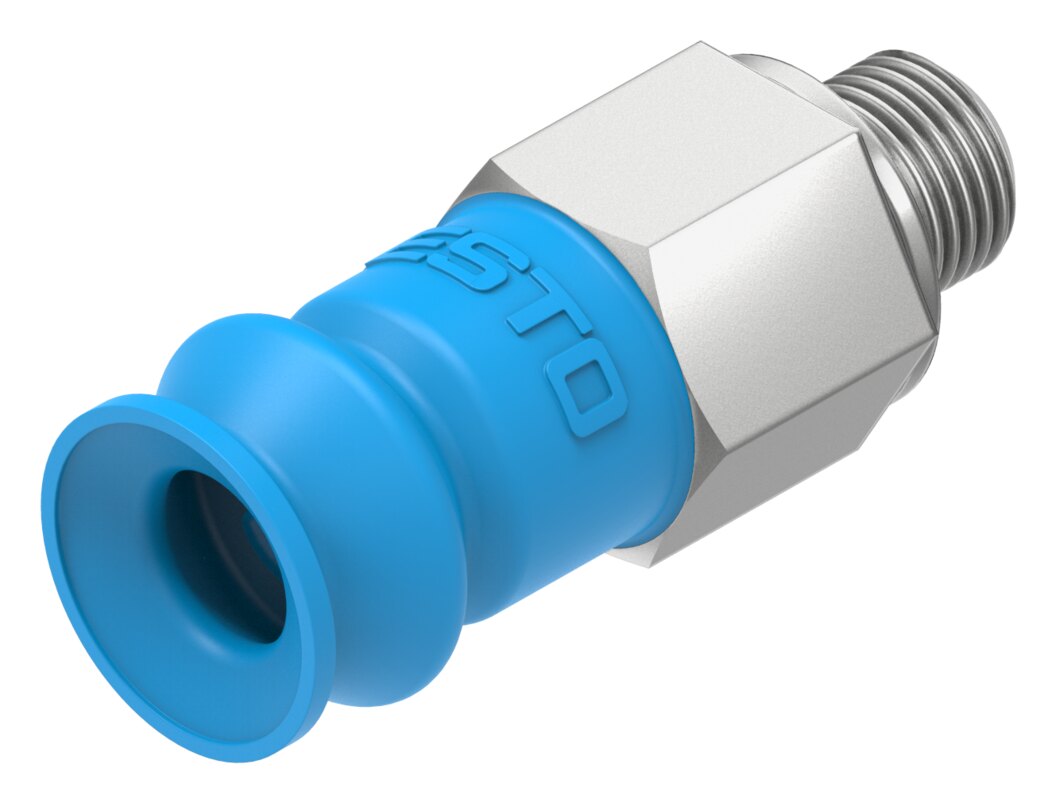 Suction cup with connection