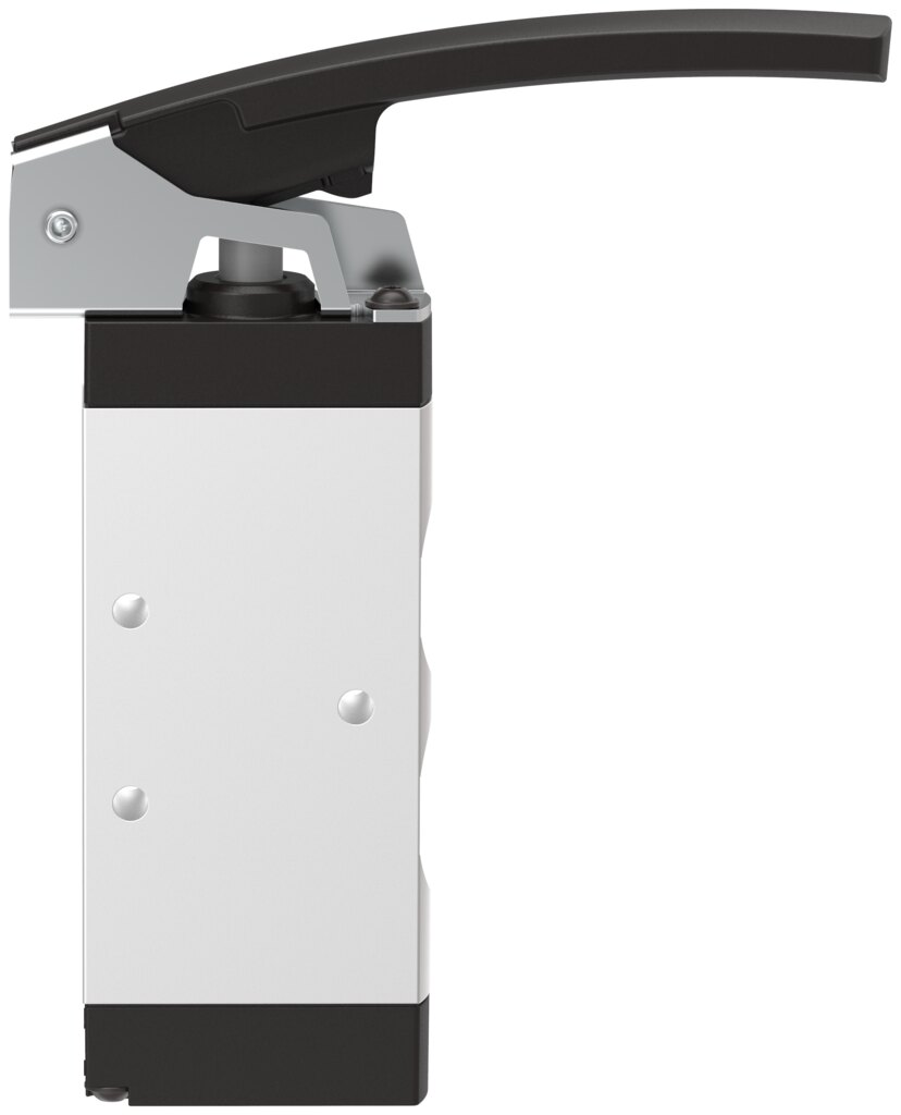 Finger lever valve