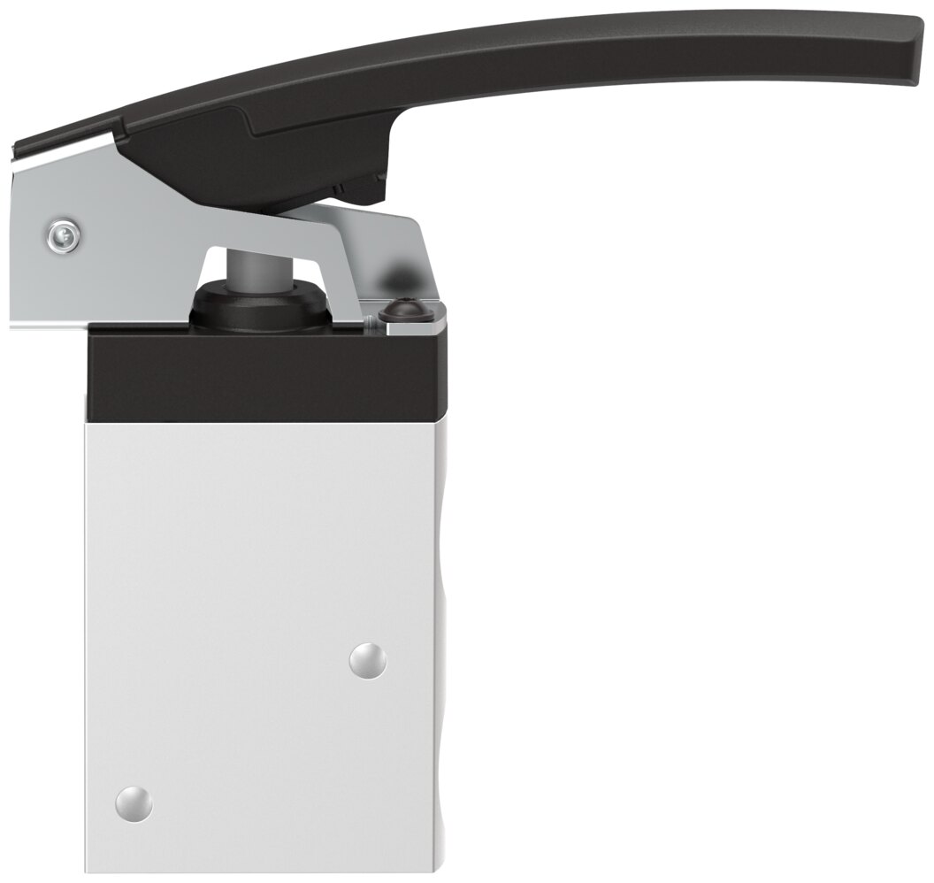 Finger lever valve