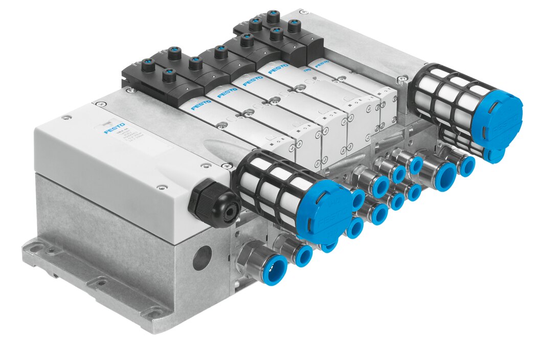Valve terminal VTSA-F with multi-pin plug connection