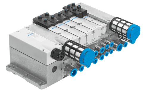Valve terminal VTSA-F with multi-pin plug connection