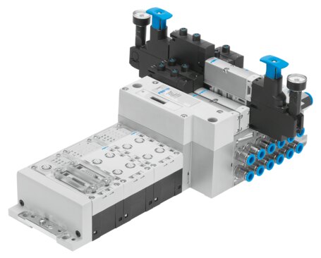 Valve terminal VTSA-F-NPT with CPX terminal