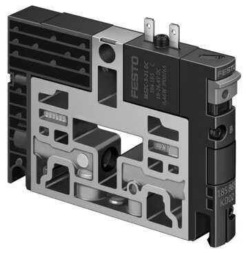 Vacuum generator for valve terminal