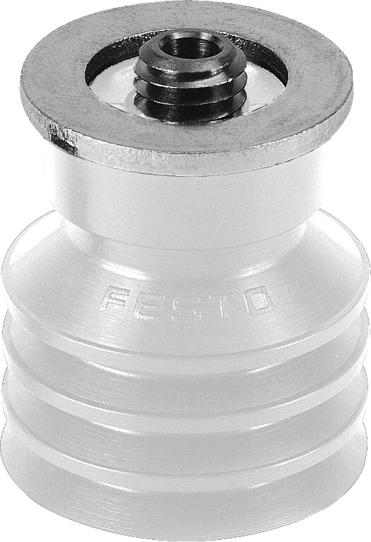 Suction cup with connection
