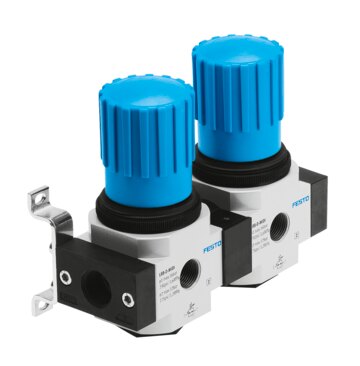 Pressure regulating valve manifold