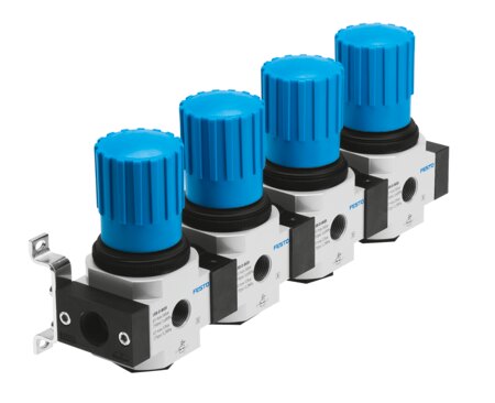 Pressure regulating valve manifold