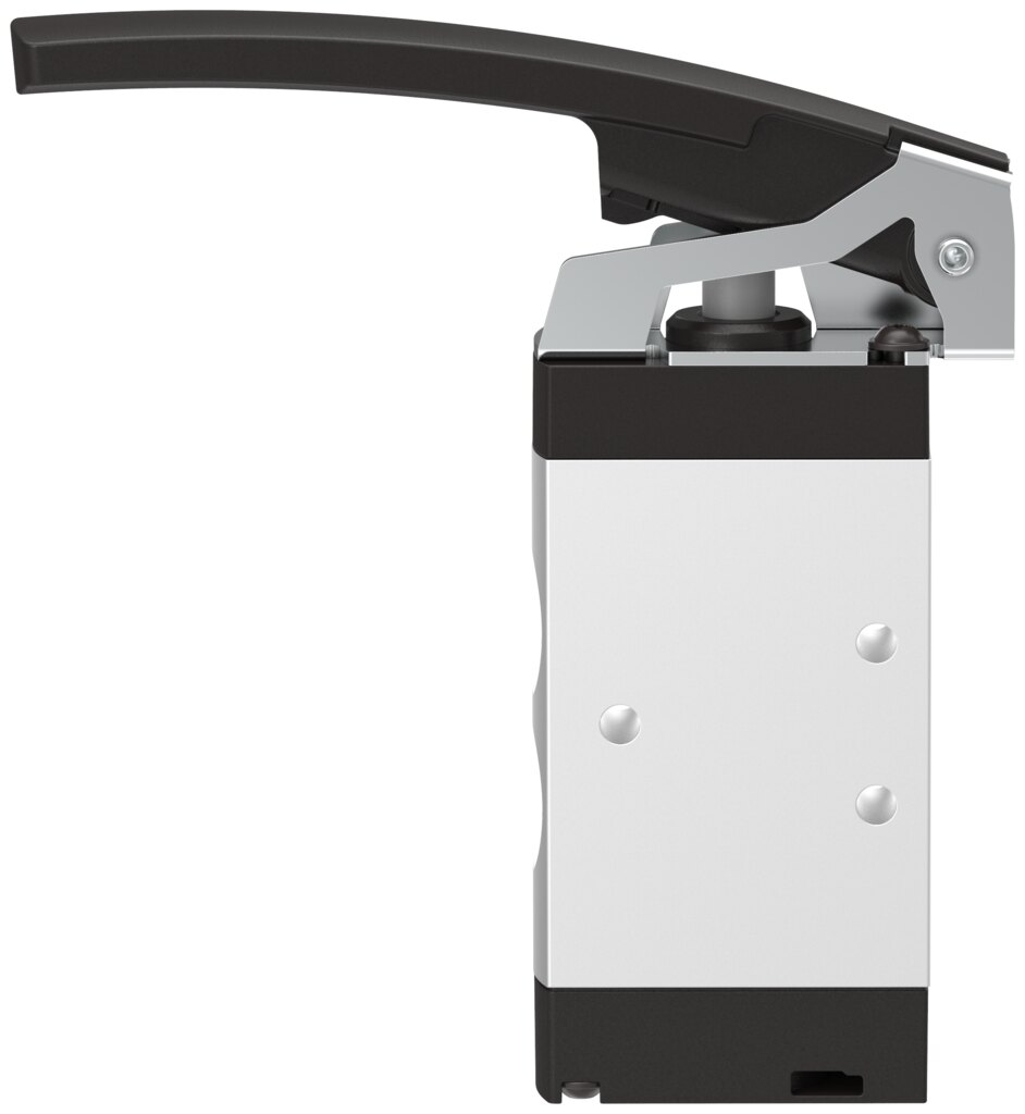 Finger lever valve
