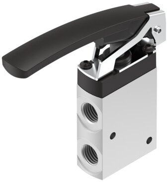 Finger lever valve