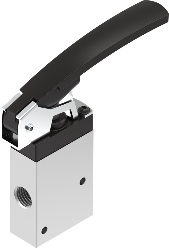 Finger lever valve