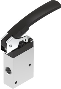 Finger lever valve