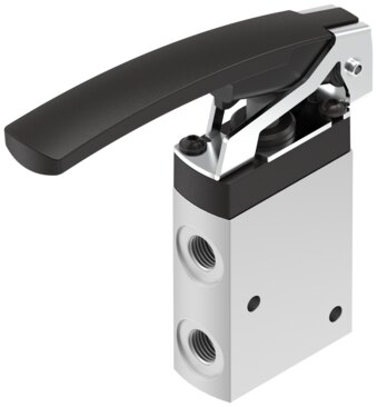 Finger lever valve