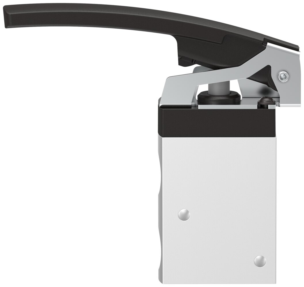 Finger lever valve