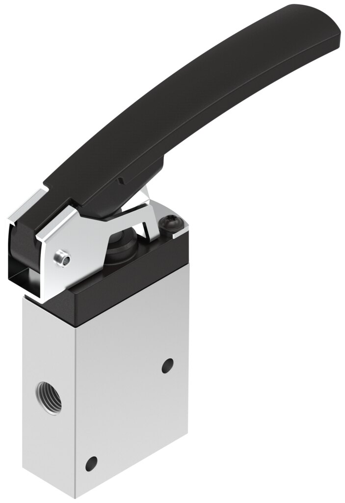 Finger lever valve