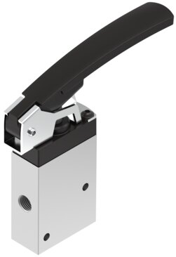Finger lever valve