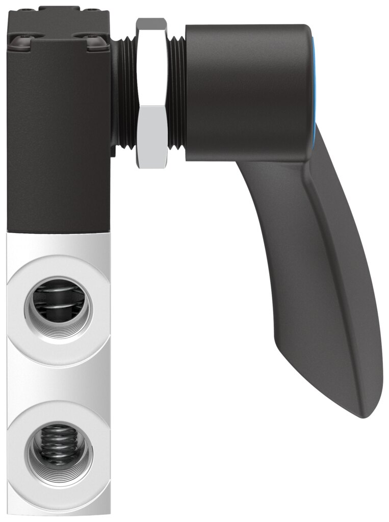 Hand lever valve