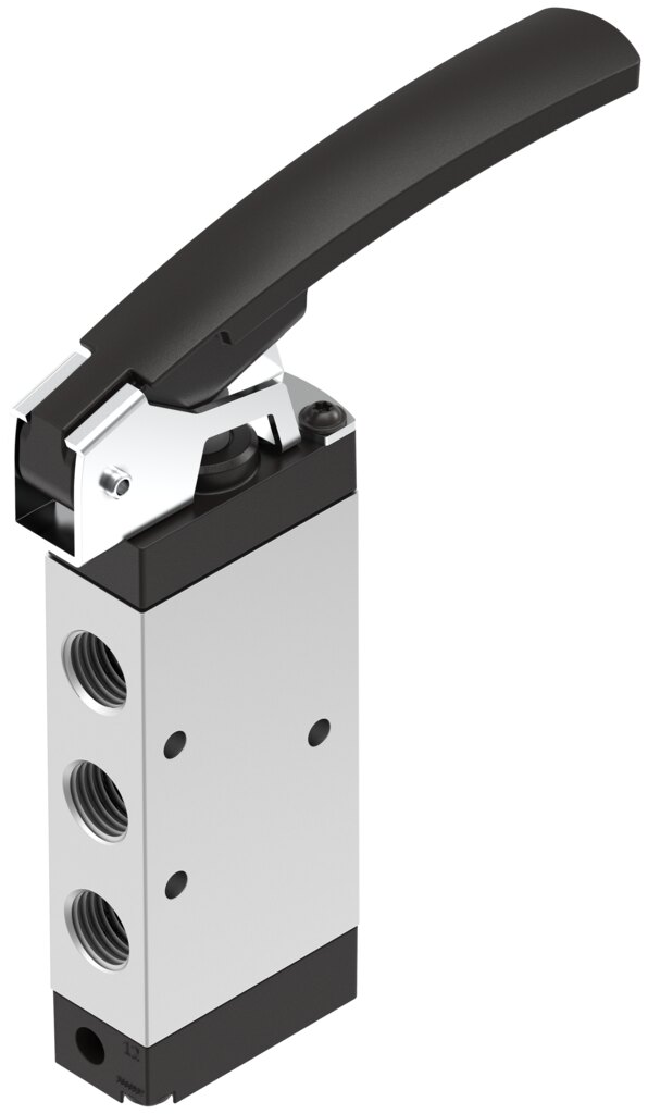Finger lever valve