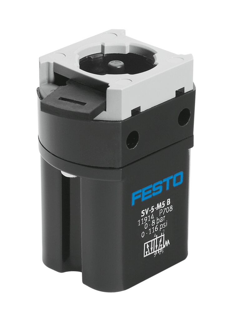Front panel valve