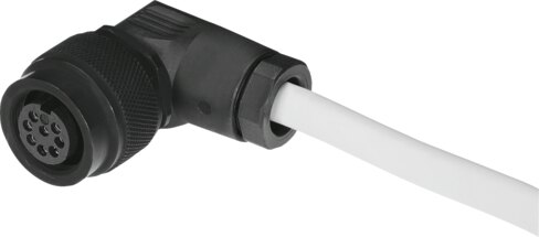 Plug socket with cable