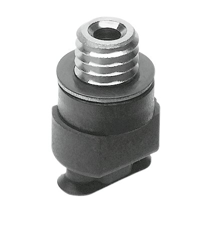 Suction cup with connection