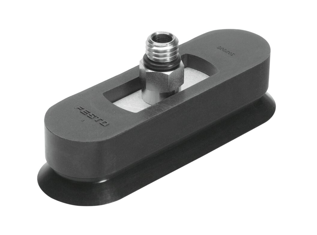 Suction cup with connection