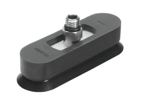 Suction cup with connection