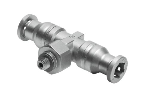 Push-in T-fitting