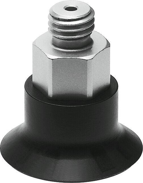 Suction cup with connection
