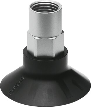 Suction cup with connection