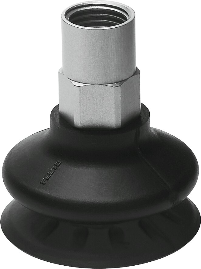 Suction cup with connection