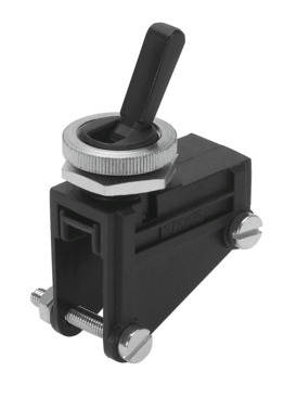 Manual actuating component