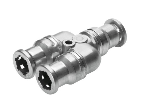 Push-in Y-connector
