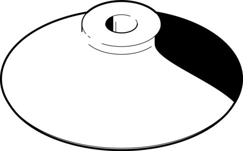 Suction cup without connector