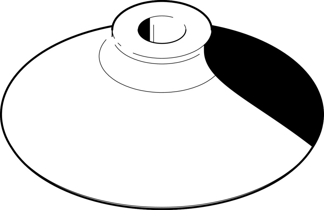 Suction cup without connector