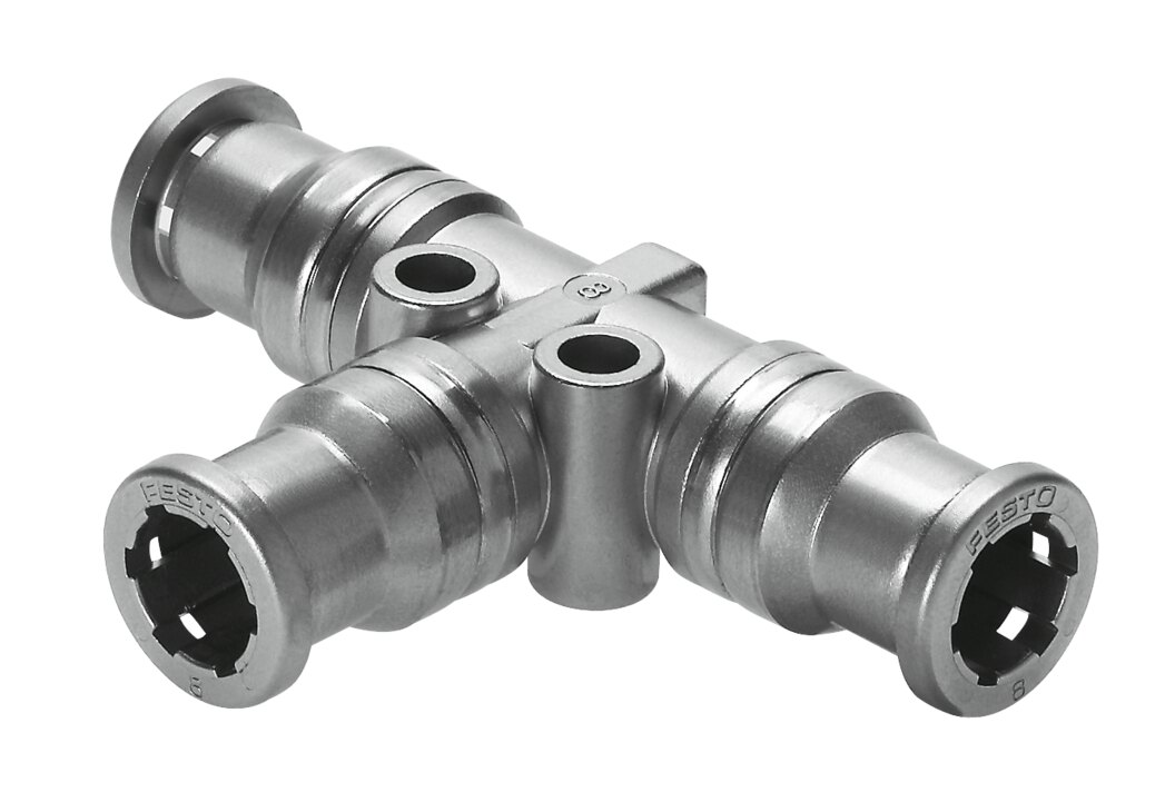 Push-in T-connector