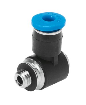 Push-in L-fitting