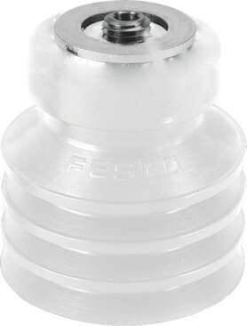 Suction cup with connection