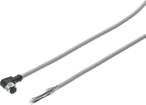 Connecting cable M12x1 A-coded, 8-pin