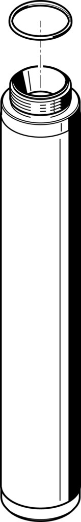 Fine-filter cartridge