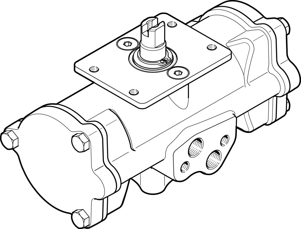 Quarter turn actuator