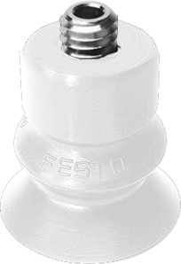 Suction cup with connection