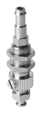 Holder for suction cup with connection