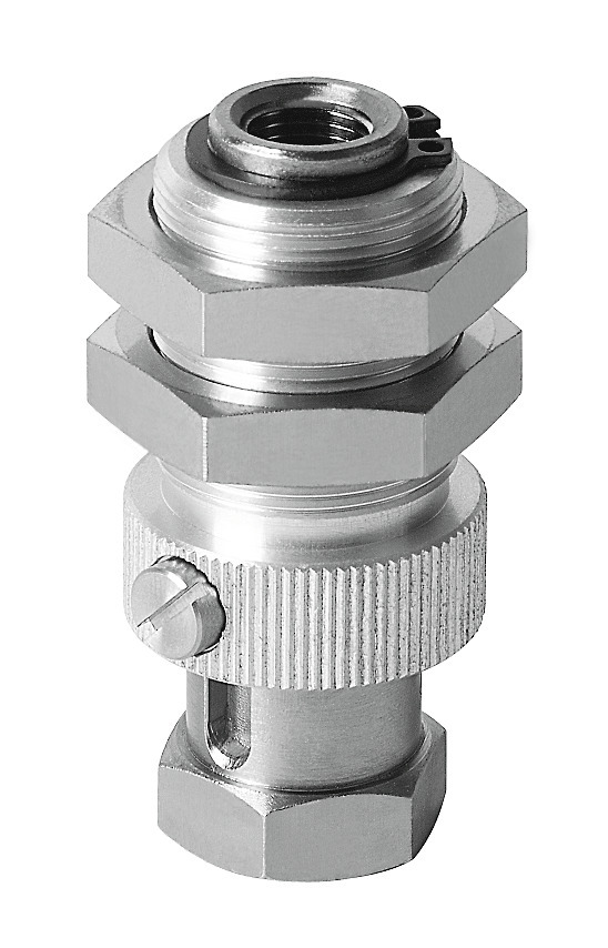 Holder for suction cup with connection