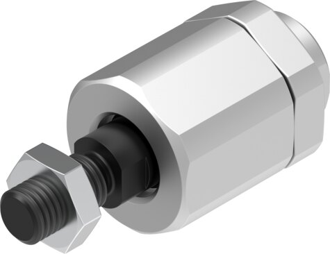 Self-aligning rod coupler