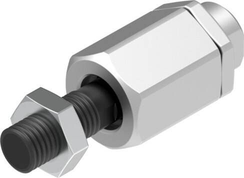 Self-aligning rod coupler