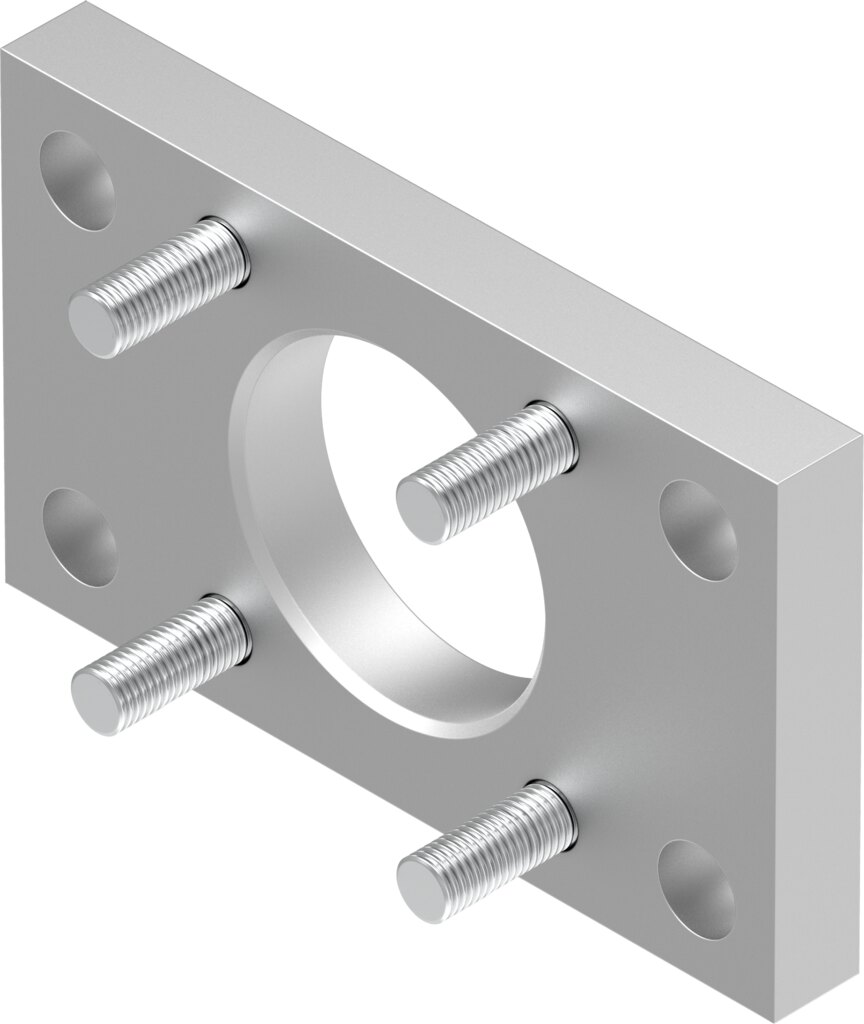 Flange mounting