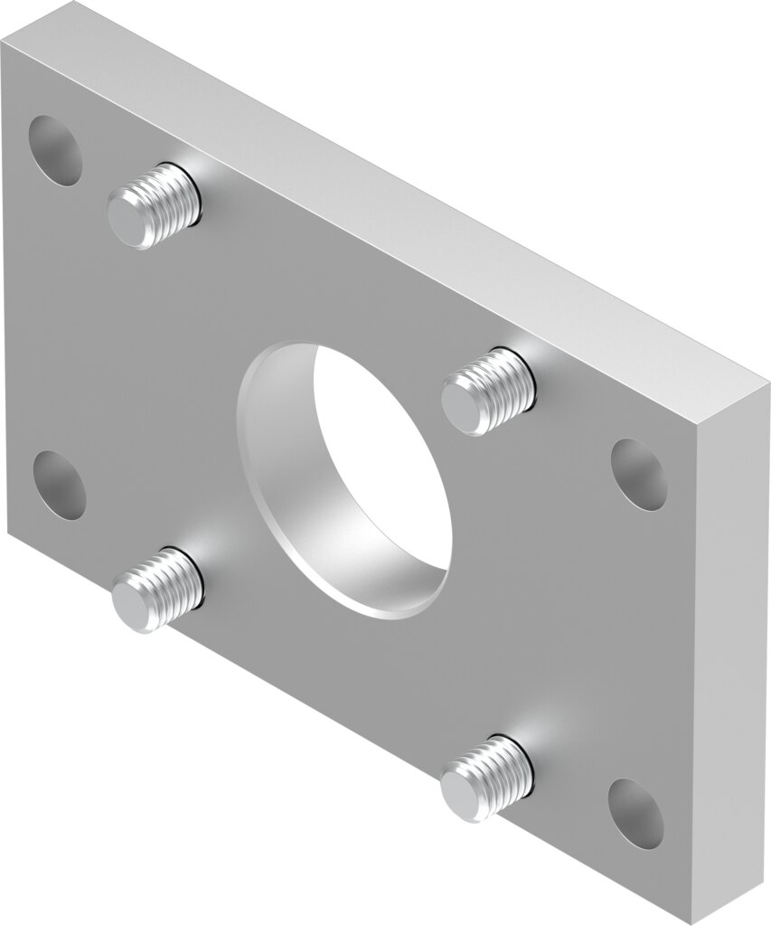 Flange mounting