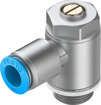 One-way flow control valve